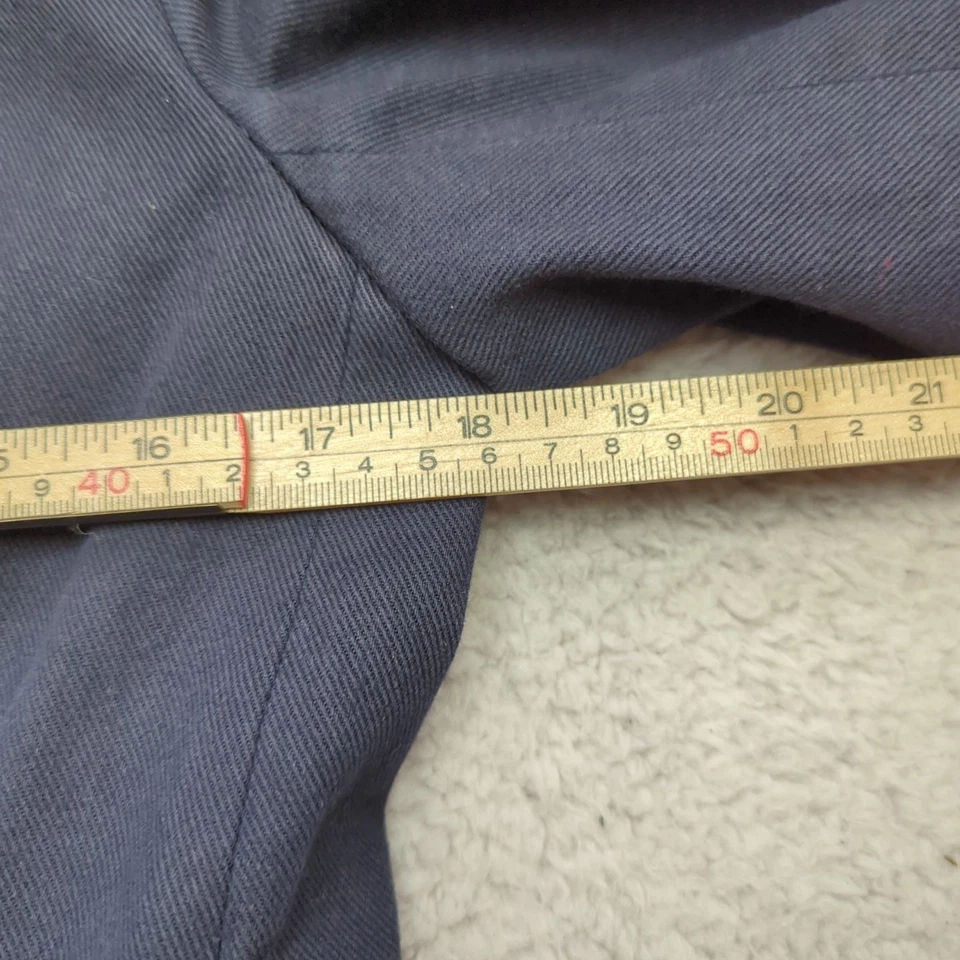 Chaqueta militar French Connection para mujer Reino Unido 14 negra bolsillos con botones al aire libre Foto 4 de 4