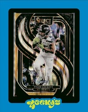 2024 Panini Select - Premier Level Tyler Lockett #199 Black & Yellow Shock Prizm
