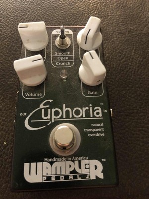 Wampler Euphoria Guitar Overdrive Distortion Pedal
