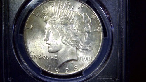 1926 Peace Dollar MS64 • Brilliant Luster • Certified High-Grade