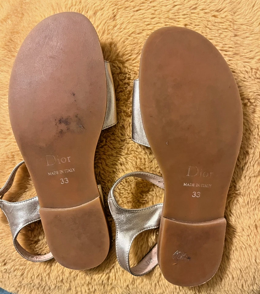 Sandalia bebé Dior Foto 3 de 3