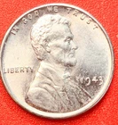 1943-P Lincoln Wheat Cent Penny GEM BU From an Original Bank Roll