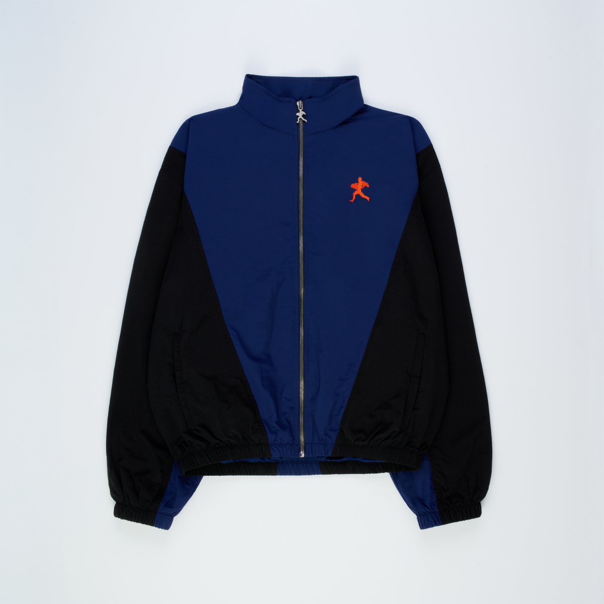 Size SMALL S Nahmias x Marty SUPREME Jacket NAVY MOCK NECK FULL