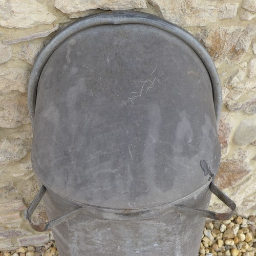 104cm Alte Antike Zinkwanne Badewanne Babywanne Gartenverzierung D.R.G.M - Bild 16 von 16