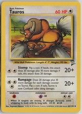 Tauros 62/130 Uncommon Base Set 2 Pokemon Near Mint
