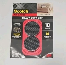 Scotch™ Gripping Pads, non-slip 2.5 Inches, 10 Pack duty Gripping Pads