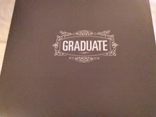 GRADUATION LARGE SLIP-IN PHOTO ALBUM, HOLDS 60 4"X6" PHOTOS