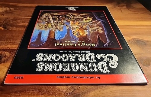 B11 KING'S FESTIVAL DUNGEONS & DRAGONS TSR 9260 MODULE - 1 - Picture 6 of 8