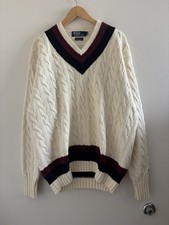 Polo Ralph Lauren Men's Pullover Sweater Size XL 100 Cotton Hand Knit