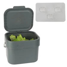 7Penn Countertop Compost Bins for Kitchen Food Waste - 4L Trash or Compost Pail