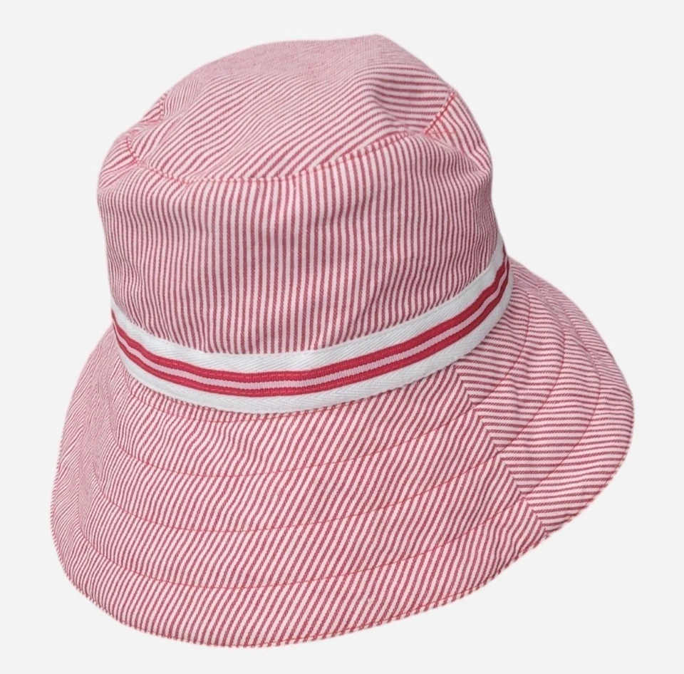 Sombrero cubo/floppy a rayas Betmar Beach para dama Foto 3 de 4