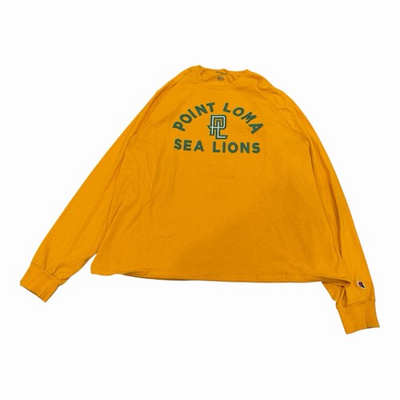 #ad #ad Point Loma Sea Lions Champion Tee Shirt Yellow Men’s Size XL $12.00