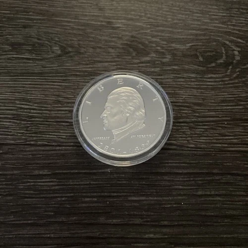 Danbury Mint Fine .999 Silver US Presidential Uncirculated Commemorative Coin