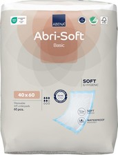 ABENA Abri-Soft Basic Disposable Underpad 40 x 60 cm 800 ml Pack of 60 0.28 per nappy