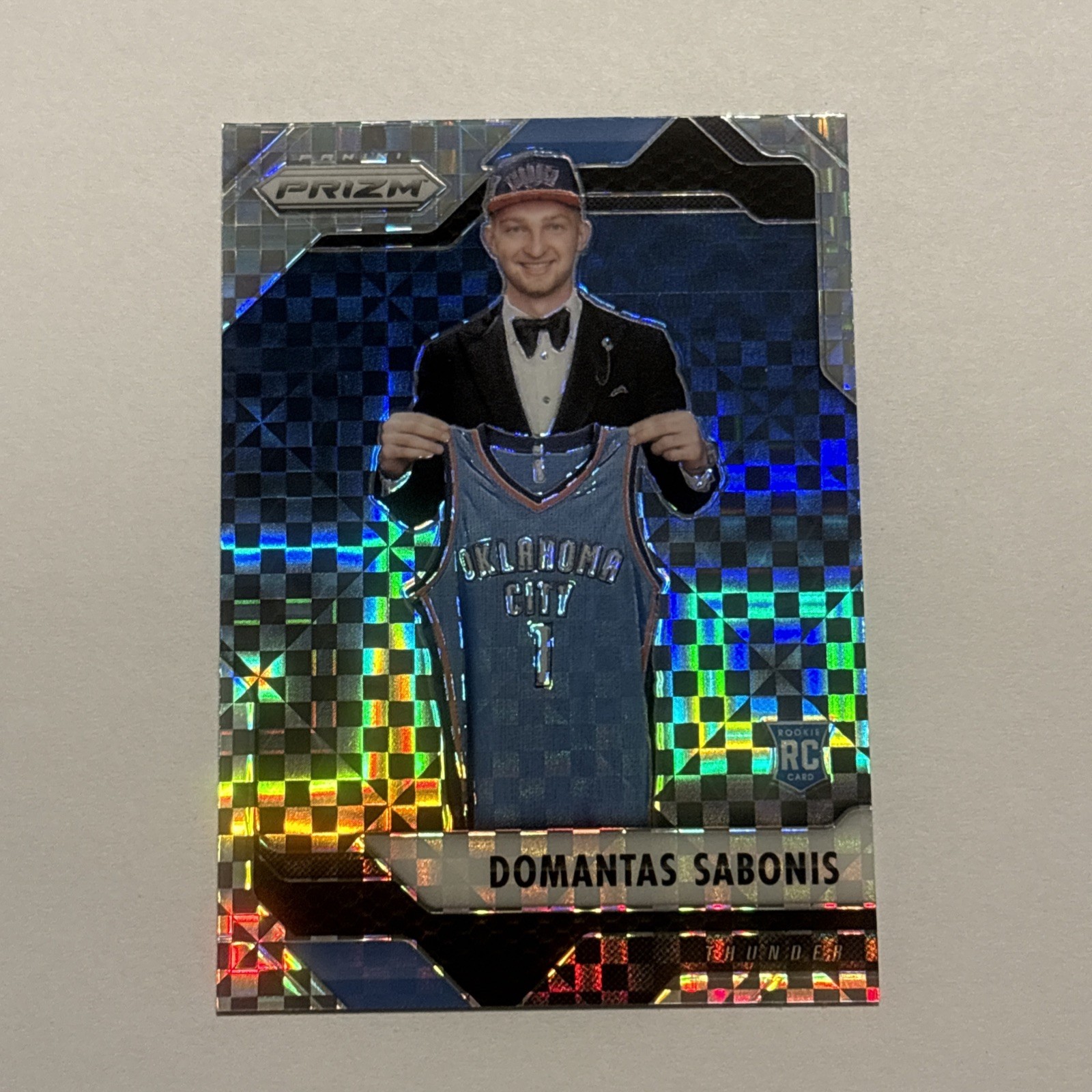 Domantas Sabonis 2016-17 Panini Prizm Prizms Starburst Refractor Rookie #255