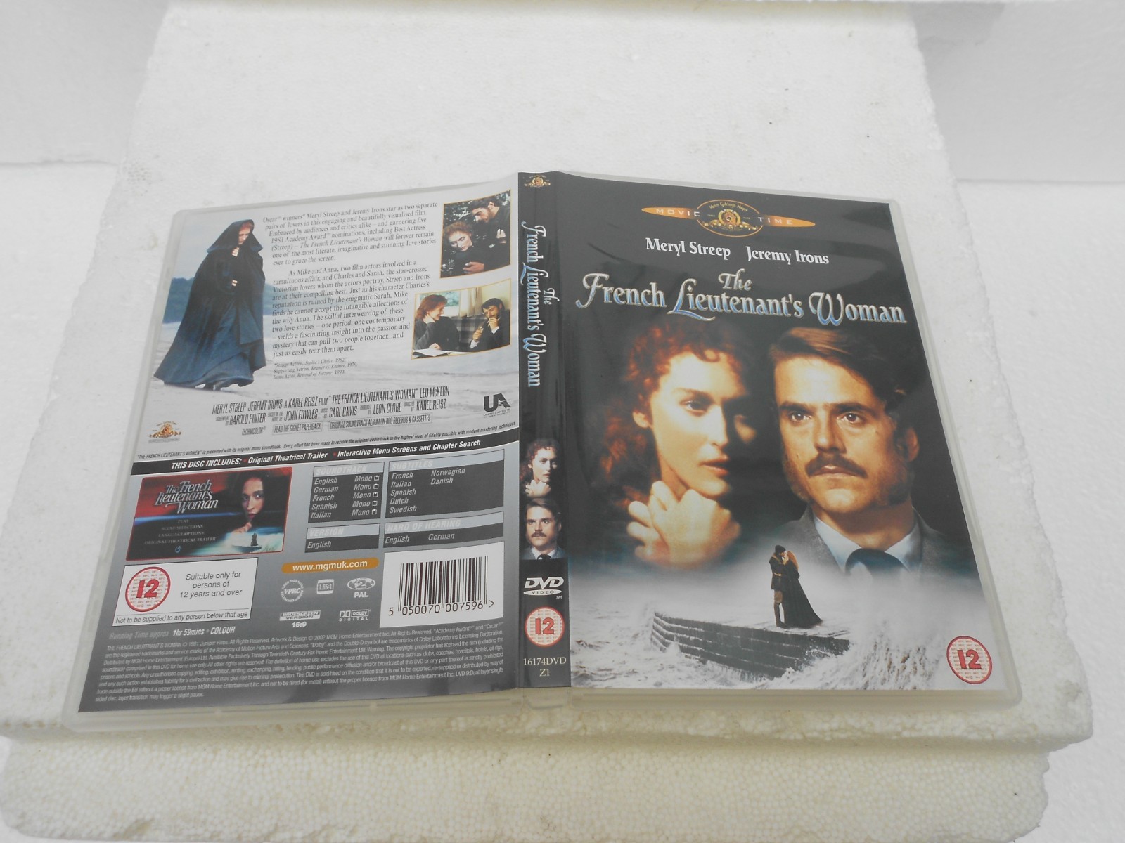The French Lieutenant's Woman (DVD, 2002) (German\French\Spanish\Italian)