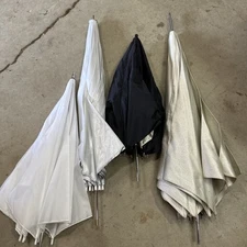 Photo studio lighting umbrellas Lot. Used. Read Description
