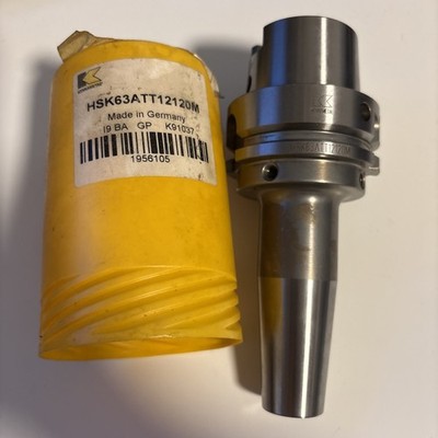 Kennametal HSK63 HSK63ATT12120M 12mm Werkzeughalter Spannfutter Schrumpffutter