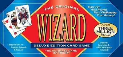 Wizard Card Game DELUXE Edition By Ken Fisher ~ AUTHENTIC Original Playing Set
