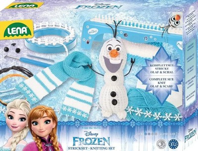 Strickset DISNEY FROZEN 2 in 1 Deutsch LENA  EAN 4006942821006