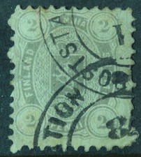 Finland 1875 2p perf 11 SG 65 Used cat £25