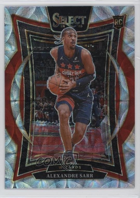 2024-25 Panini Select Concourse Scope Prizm Alexandre Sarr #73 11ng