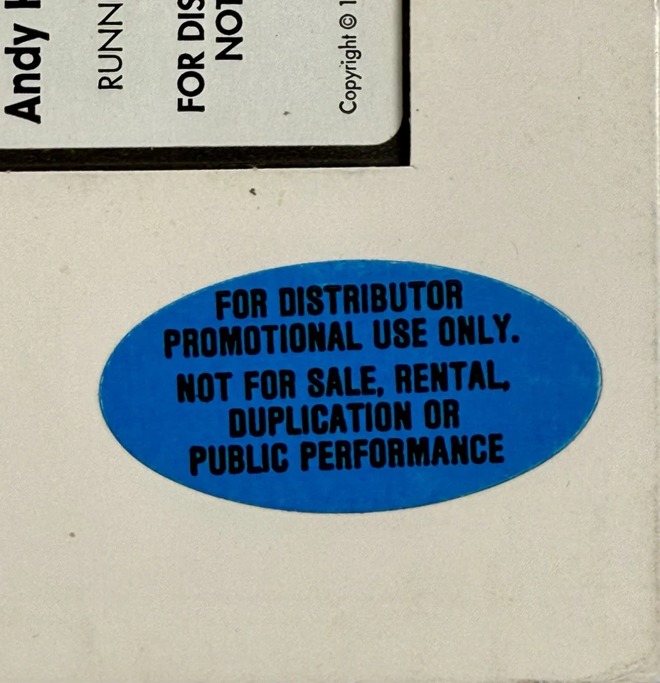 ANDY KAUFMAN Plays Carnegie Hall Rare Promo VHS Tape Never Before Seen Comedy - Image 2 of 4