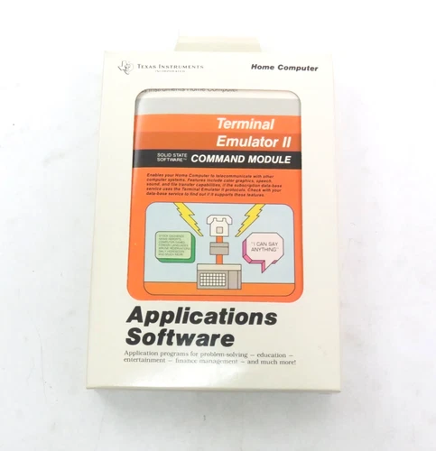Texas Instruments Terminal Emulator II Applications Software (S)