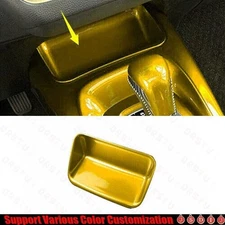2019-23  For Toyota Corolla Bright Yellow Central Control Storage Box Cover Trim