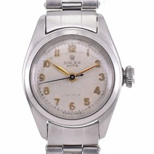 sconto ROLEX Oyster Precision 5004 vintage quadrante argento donna O#142833