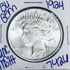1924 BU UNCIRCULATED SILVER PEACE DOLLAR AUTHENTIC U.S. MINT FREE SHIPPING 7426