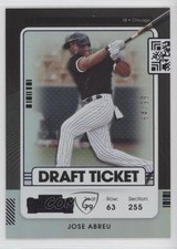 2021 Panini Contenders Draft Ticket Red 84/99 Jose Abreu #73 e9p