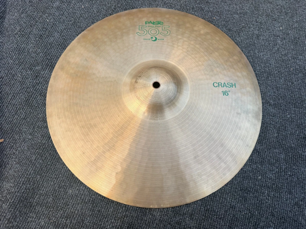 16 in Item Diameter Paiste Crash Cymbals for sale | eBay