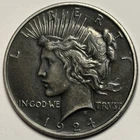1924 Peace Silver Dollar — XF+ Condition Toned 🔥 Natural “Antique Patina”