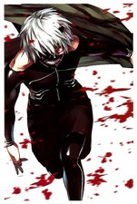 TOKYO GHOUL, CARTOLINA ORIGINALE, STAMPATA IN GIAPPONE, # 12 DI 27