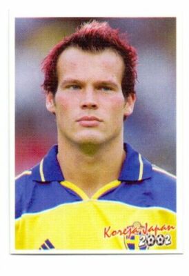 サッカー・スウェーデン代表 ユングベリ（LJUNGBERG） 9番　直筆サイン入 2018 Freddie Ljungberg Panini Prizm World Cup Sweden