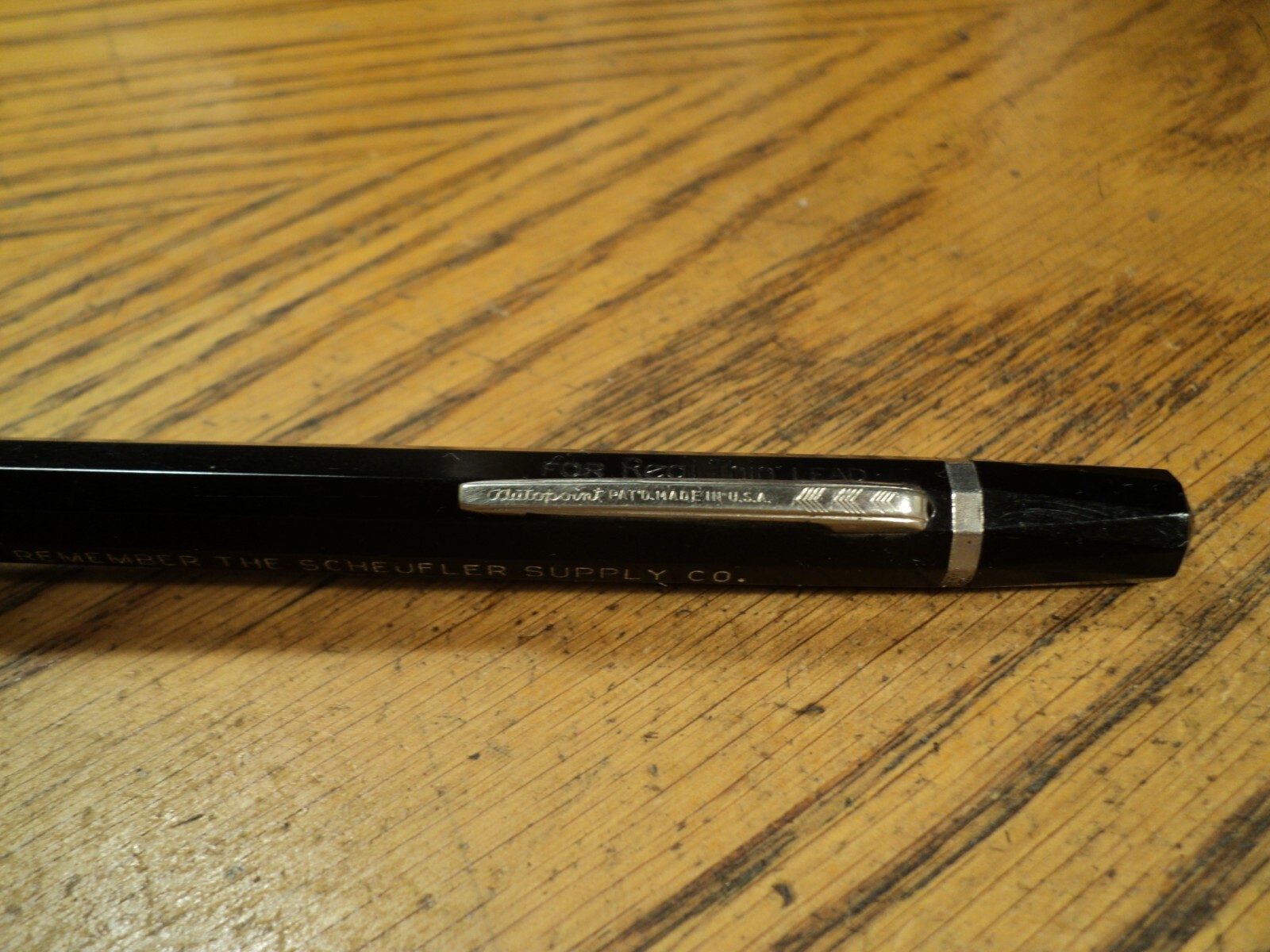 Advertising Vintage Autopoint Mechanical Pencil GTE Of Il