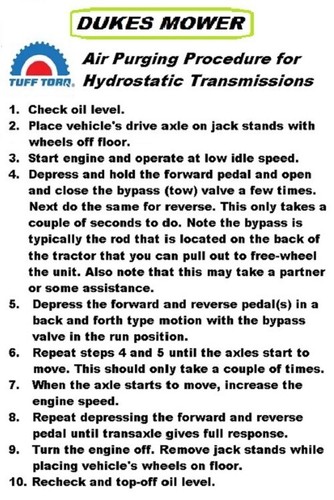 Transaje Tuff Torq K46BC precargado con aceite [7A646084130] - Imagen 4 de 4