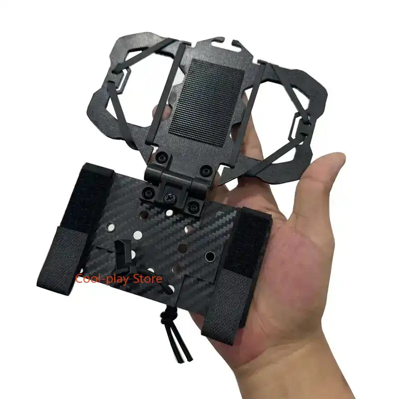Tactical Vest MOLLE Chest Mount Folding Navigation Board Bracket-image