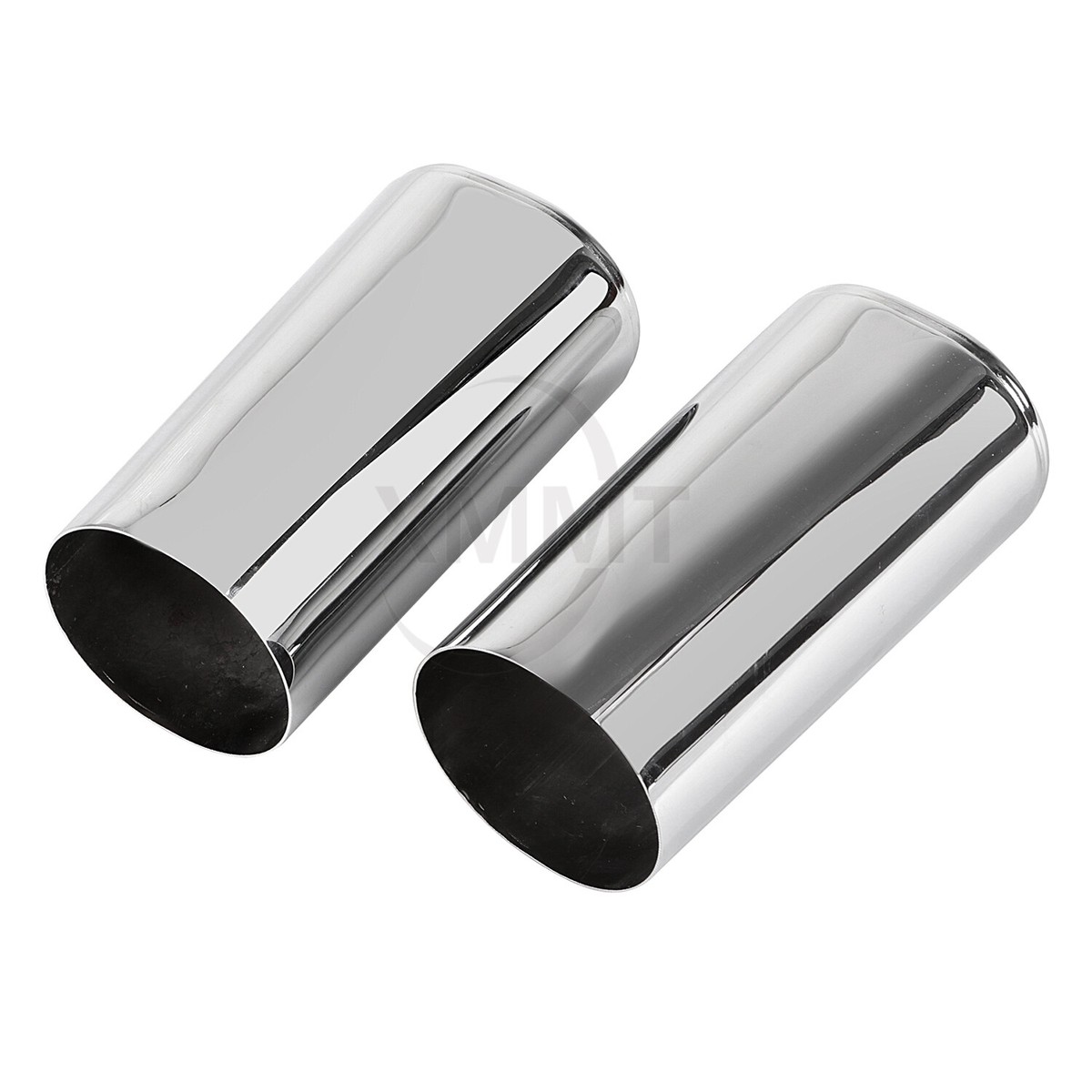 きゃんべる Chrome Cowbell Fork Slider Covers for Harley Touring FLHT