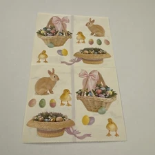Mrs. Grossman's Easter Bunny Rabbit Eggs  Stickers Sticker Sheet PD6