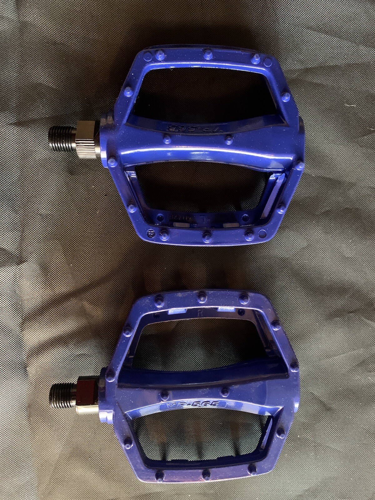 NEW Pair of VP565 1/2” BMX Mountain Bike Blue Pedals eBay