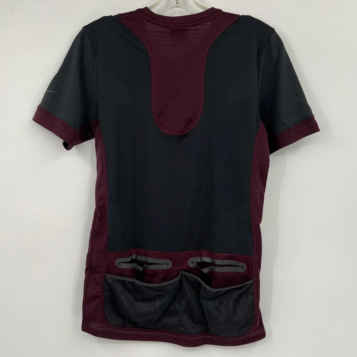 Nike Gray Maroon Gyakusou Undercover Lab Athletic Tee | Size