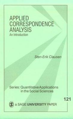 Applied Correspondence Analysis: An Introduction (Quantitative Applications in 