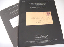 Siegel Stamp Auction Catalog w Prices Realized 1998 Shipley New Mexico