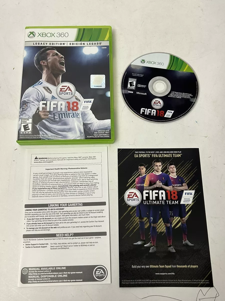 FIFA 18 Legacy Edition Electronic Arts Xbox 360 Digital