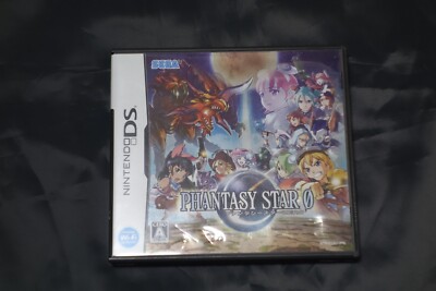 TESTED Nintendo DS Phantasy Star Zero 0 Nintendo/SEGA in JAPANESE USED