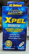 MHP XPEL 80 Capsules Max Strength Herbal Diuretic Free Shipping