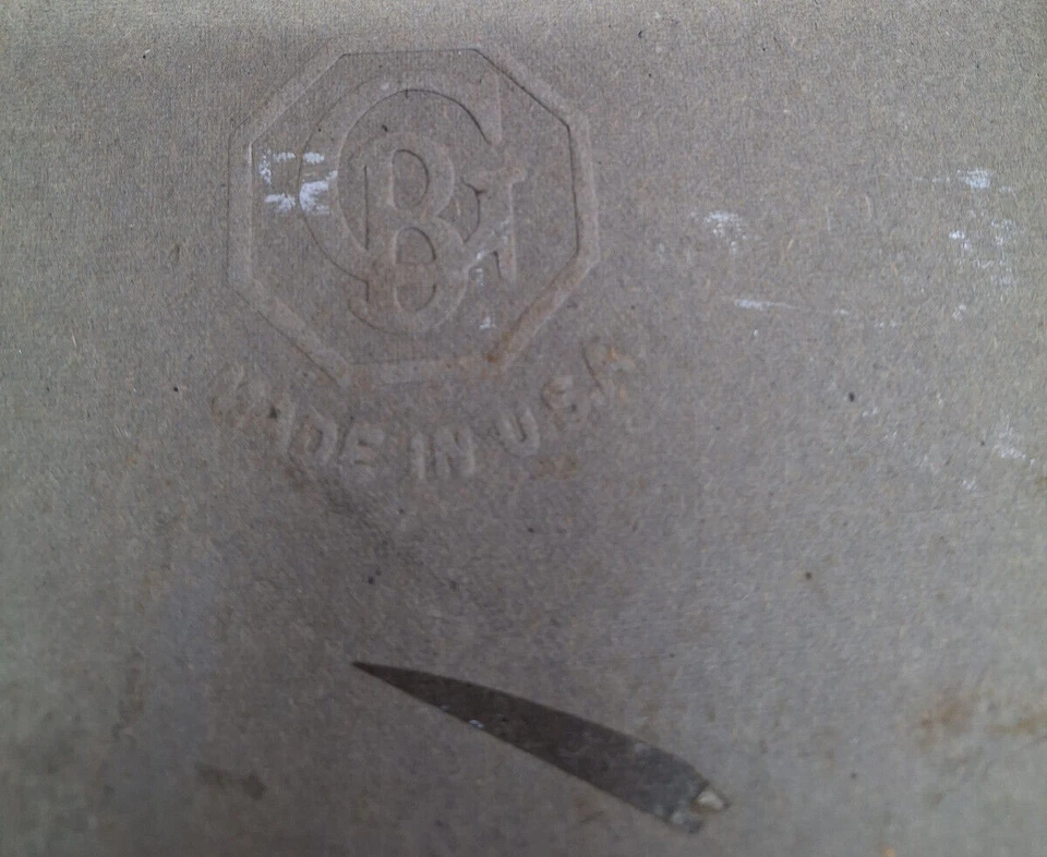 Carrete de película de película Goldberg Brothers en relieve EE. UU. caja de envío con correas 13-1/4"x1" Foto 2 de 4