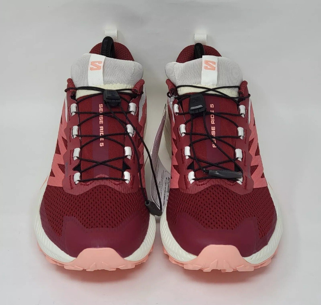 Nuove scarpe da corsa trekking Salomon Sense Ride 5 Gore tex pesca 473145 donna 11